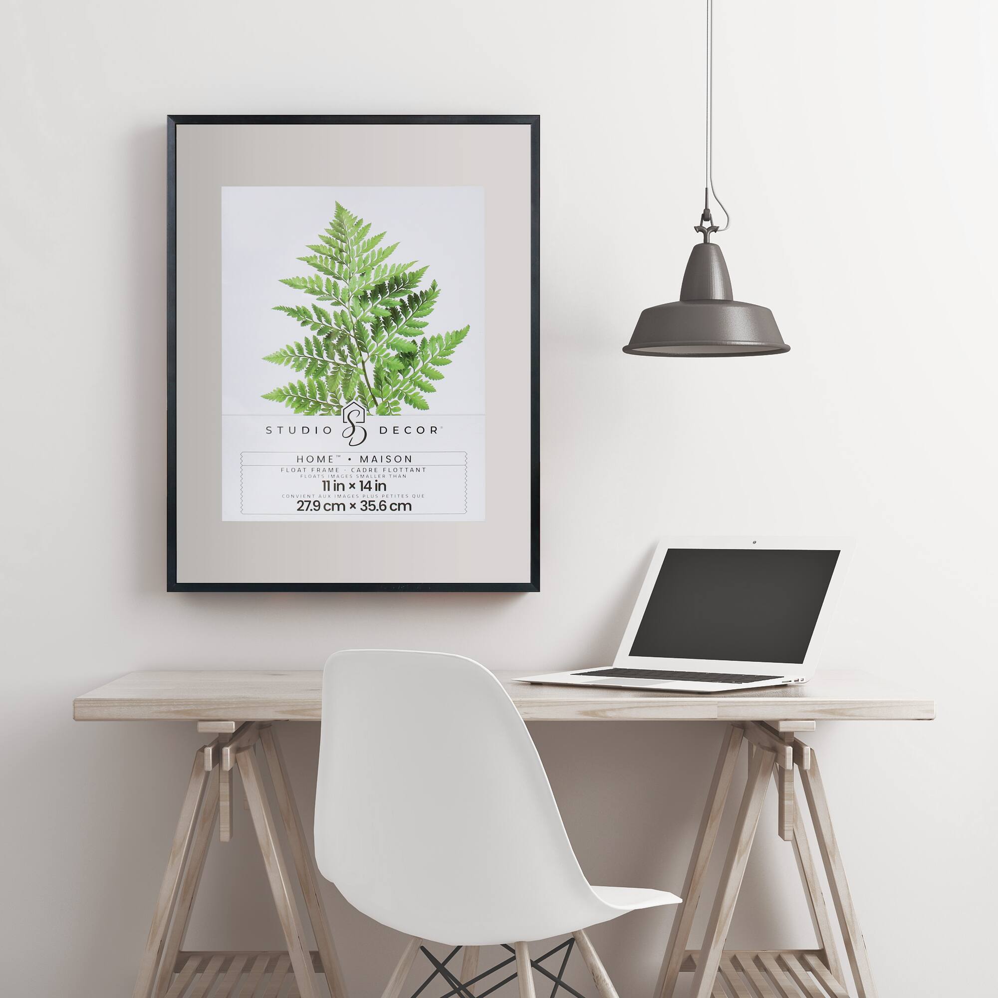 Home™ Black Metal Float Frame by Studio Décor